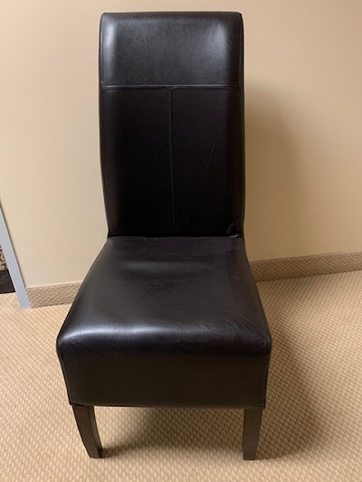 Leather Parsons Chair Uf99x Thrifty Office Furniture 8820