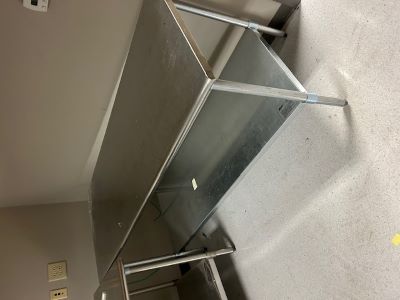 30x72 Stainless Steel Table 