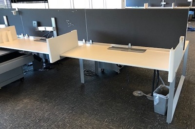 Frameone Office Bench Workstation Steelcase