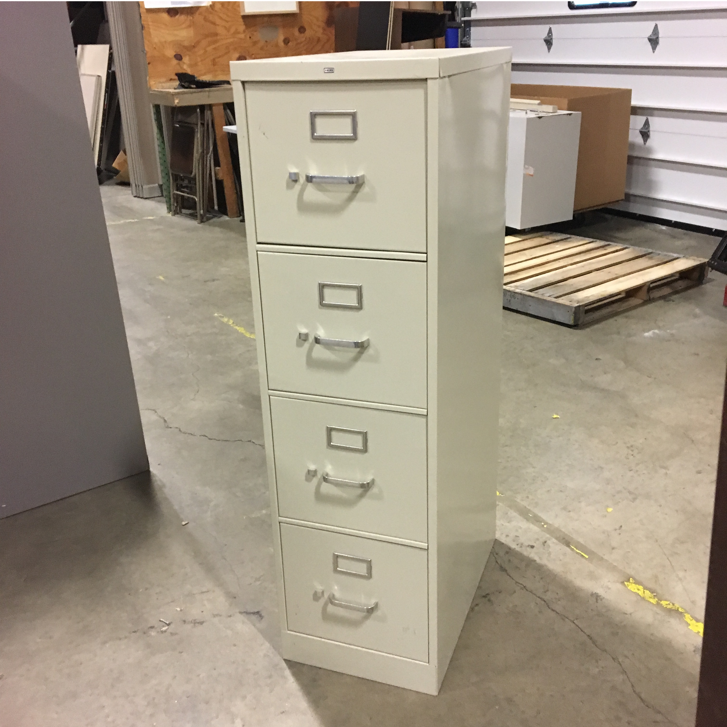 Used Vertical Putty File Cabinet Uf99x Thrifty Office Furniture